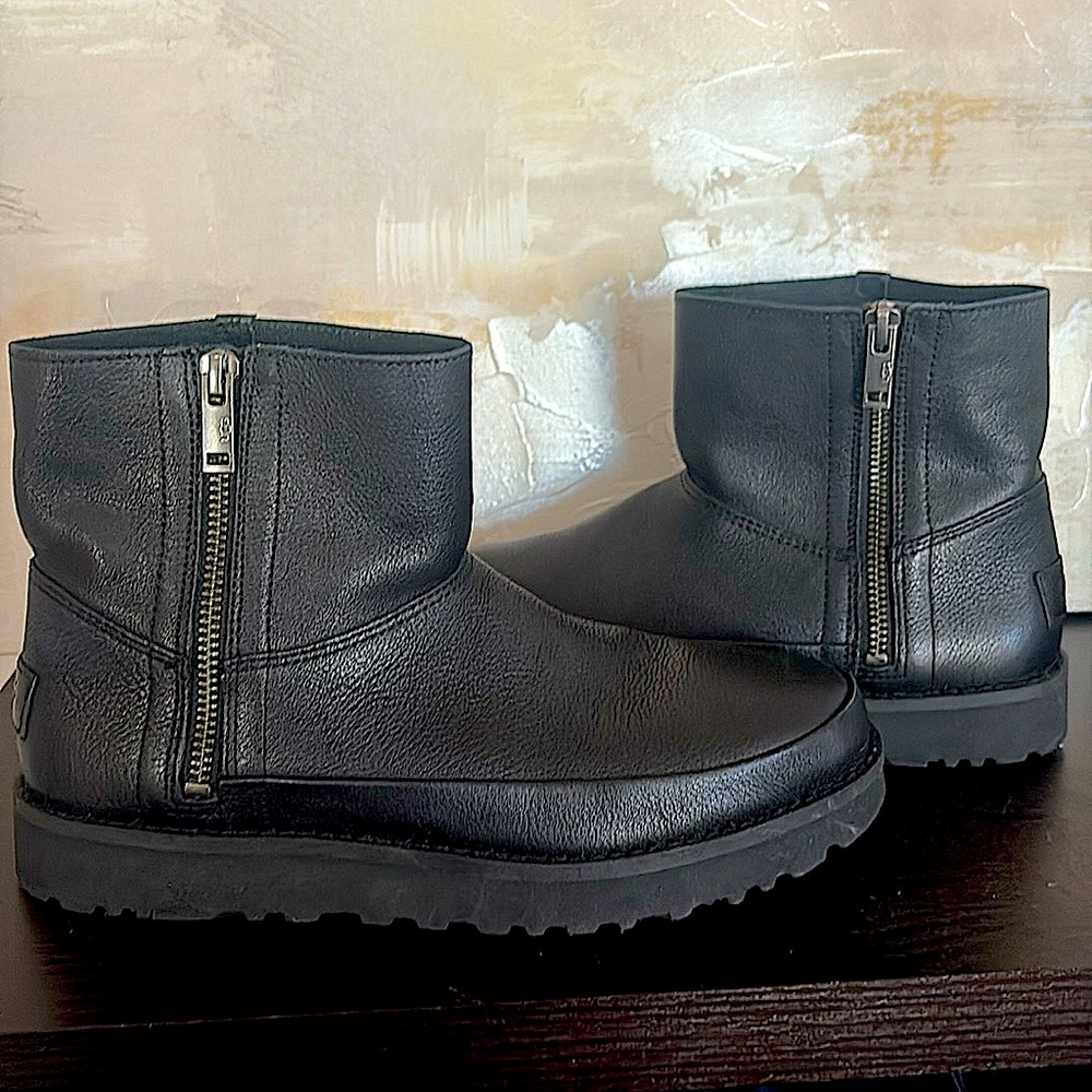 NWOT-Women’s UGG Mini Leather Boots
